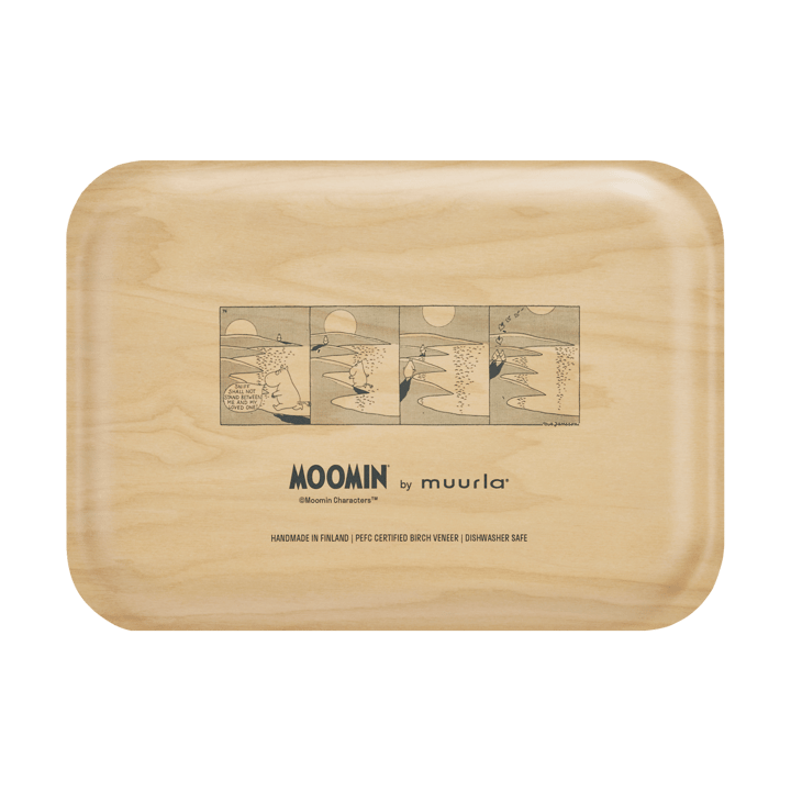 Moomin dienblad 20x27 cm, A moment Muurla