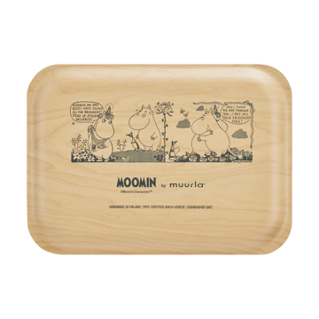 Moomin dienblad 20x27 cm - Hug - Muurla