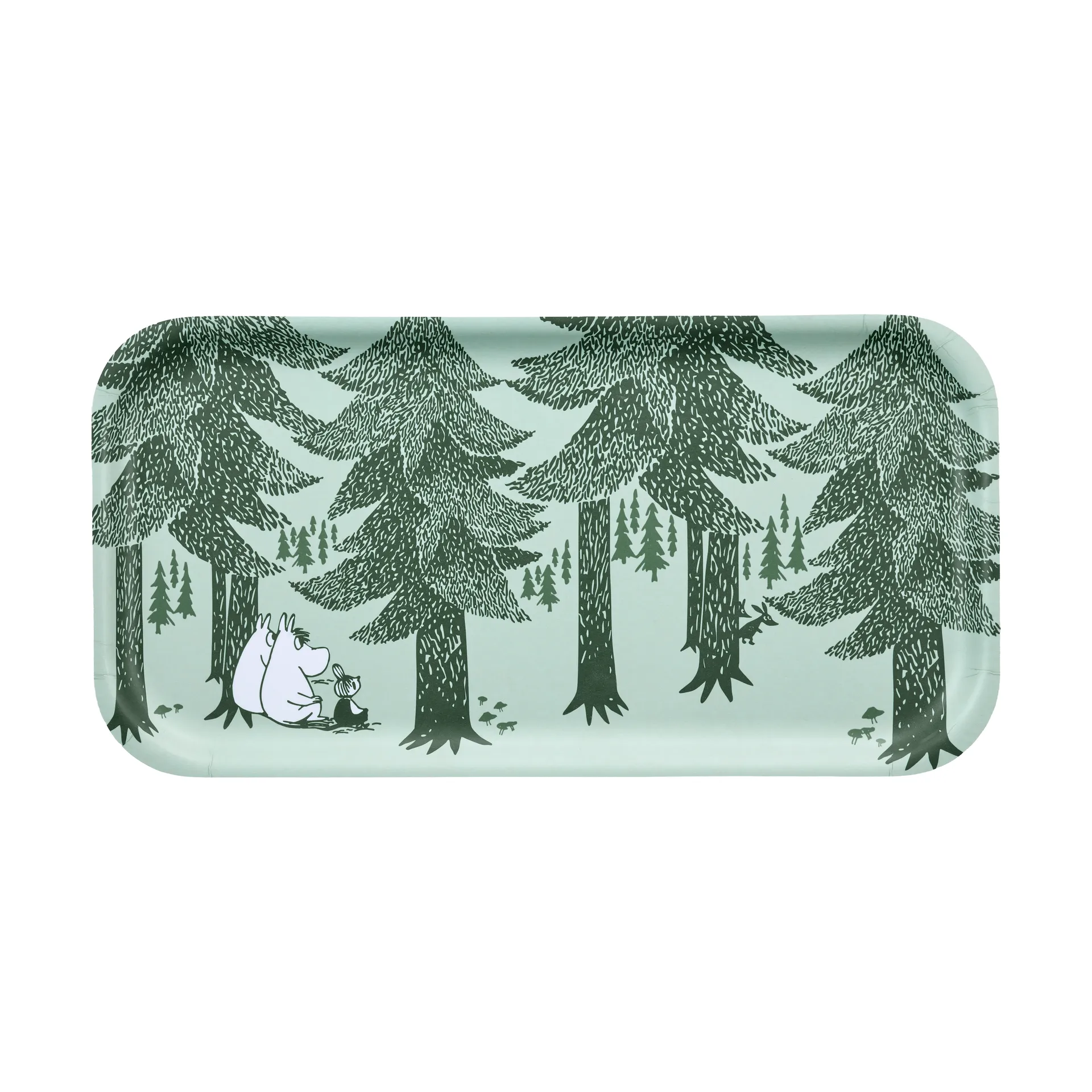 Moomin dienblad 22x43 cm, Forest Muurla