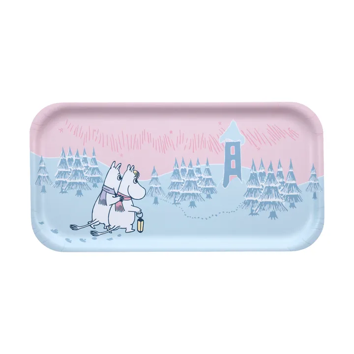 Moomin dienblad 22x43 cm - Frosty Day - Muurla