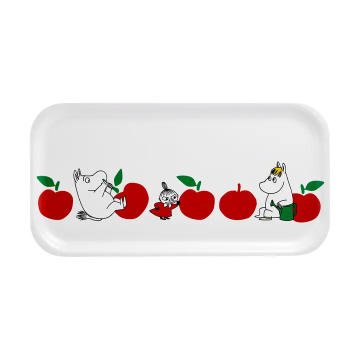 Moomin dienblad 22x43 cm - Joyfull Apples - Muurla