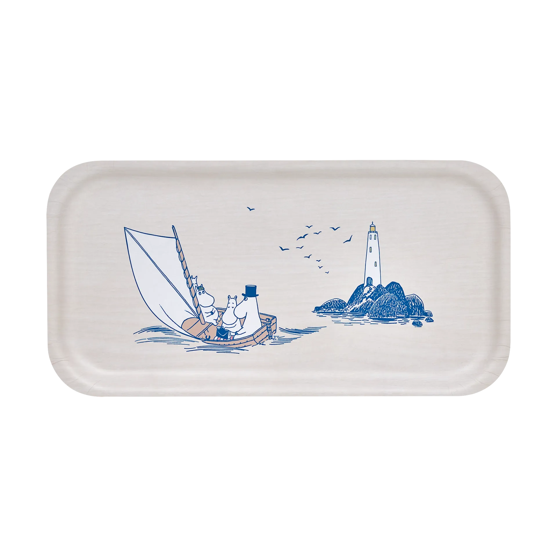 Moomin dienblad 22x43 cm, Sailors Muurla