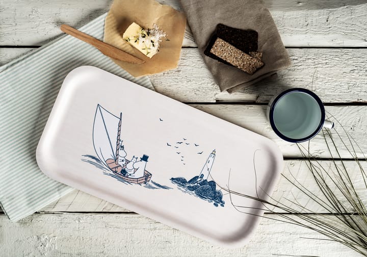 Moomin dienblad 22x43 cm, Sailors Muurla