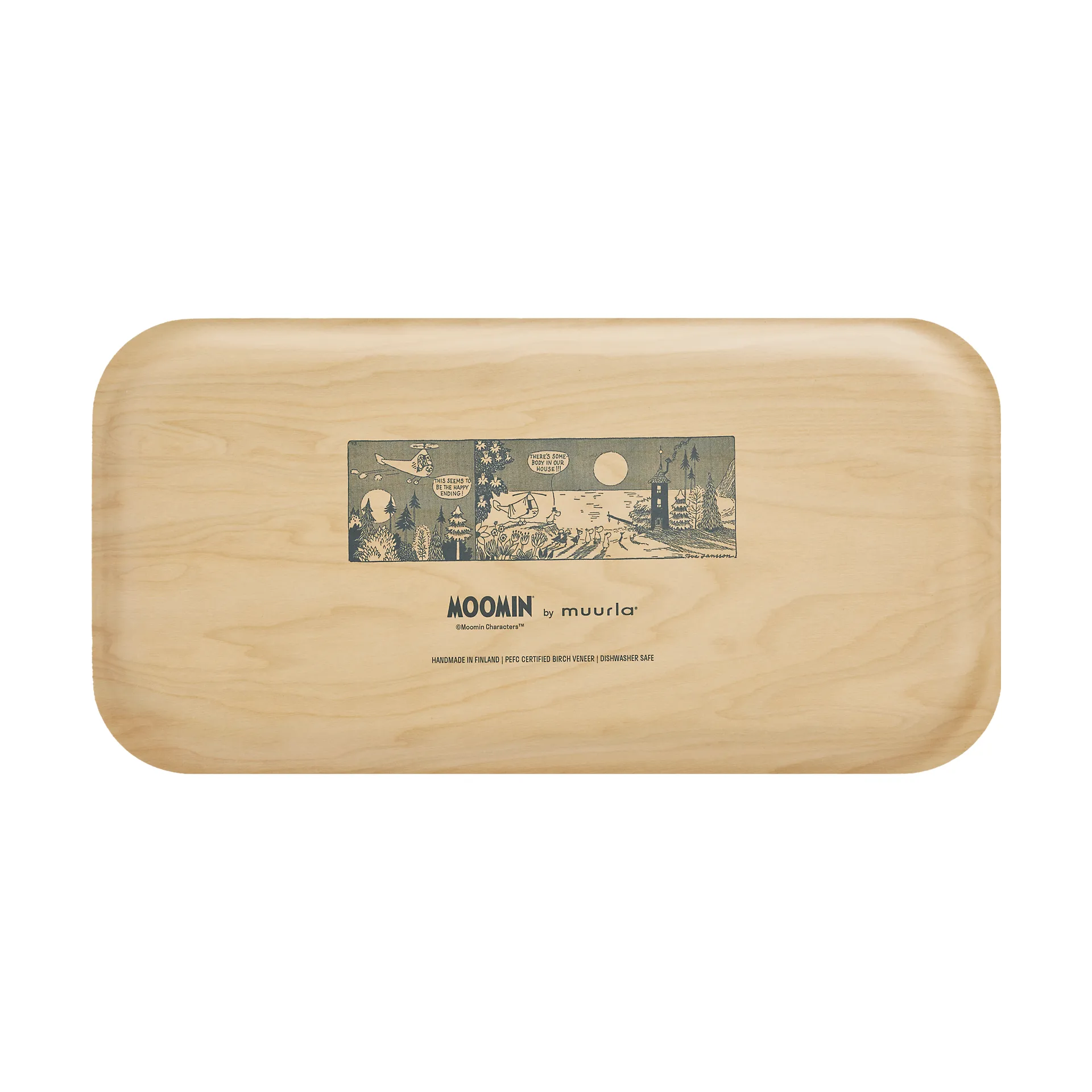 Moomin dienblad 22x43 cm, Sunset Muurla
