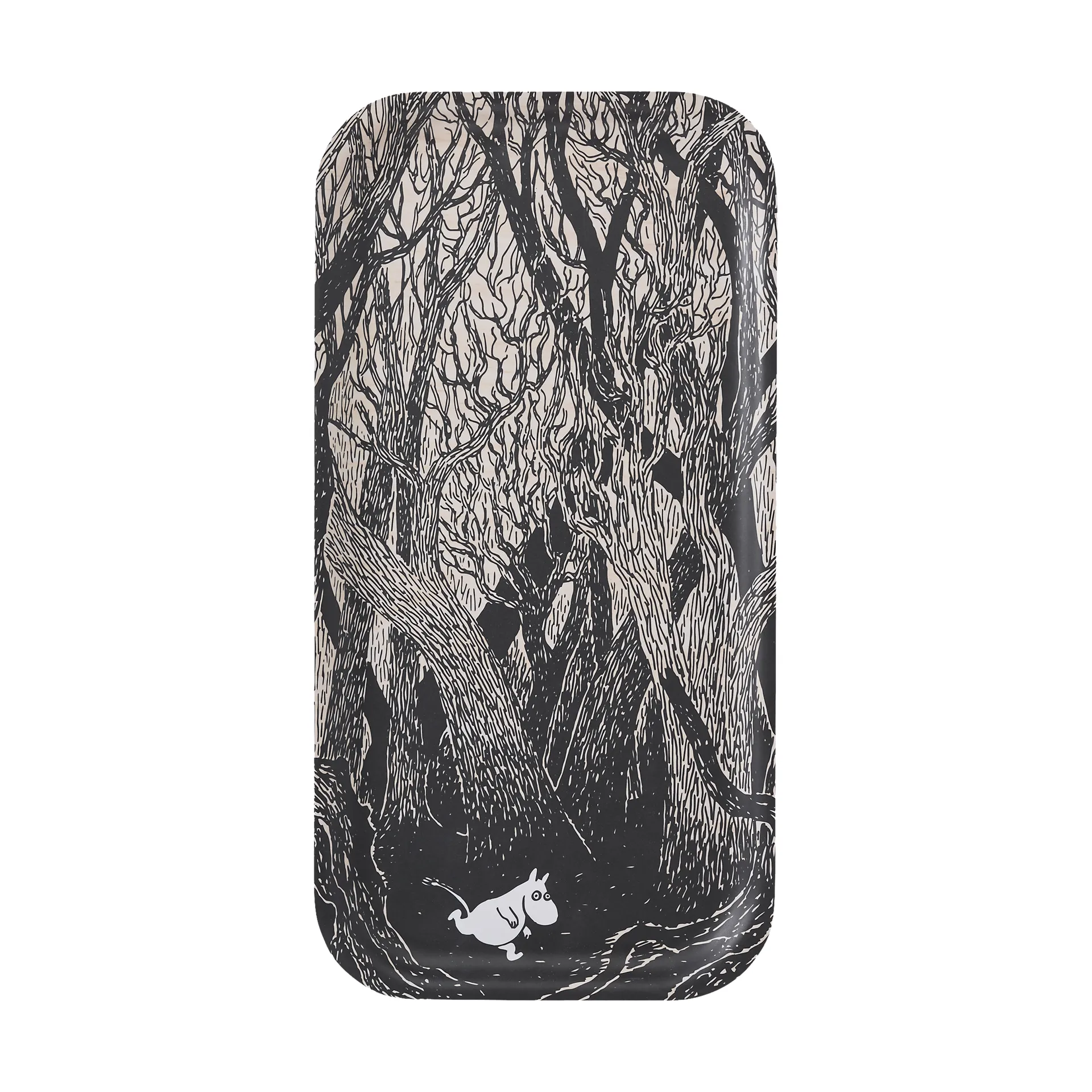 Moomin dienblad 22x43 cm, The rush Muurla