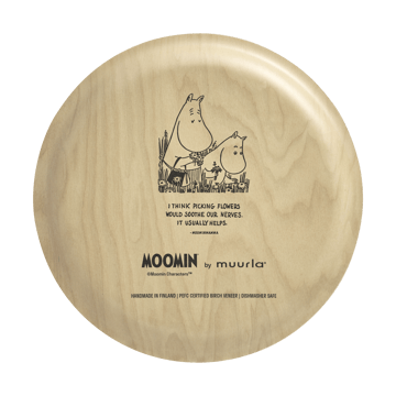 Moomin dienblad Ø25 cm - Flowers - Muurla