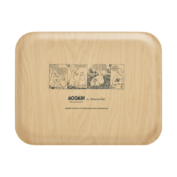Moomin dienblad 28x36 cm - Flower field - Muurla