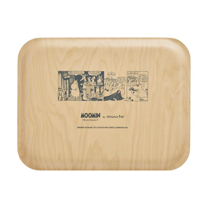 Moomin dienblad 28x36 cm, Room for all Muurla