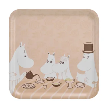 Moomin dienblad 33x33 cm - Coffee time - Muurla
