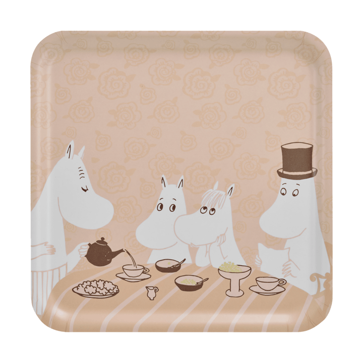 Moomin dienblad 33x33 cm - Coffee time - Muurla