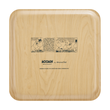 Moomin dienblad 33x33 cm - Coffee time - Muurla
