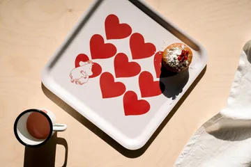 Moomin dienblad 33x33 cm - Heart - Muurla