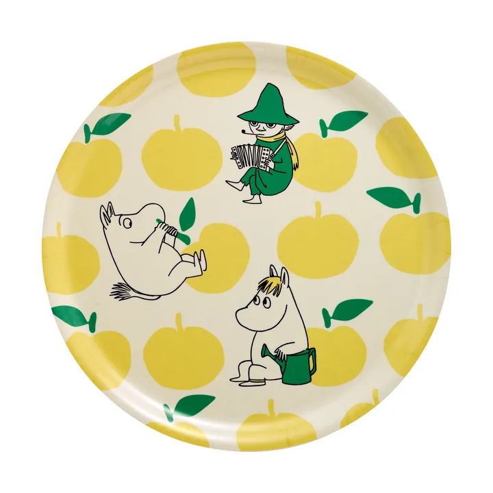 Moomin dienblad Ø35 cm - Joyfull Apples - Muurla