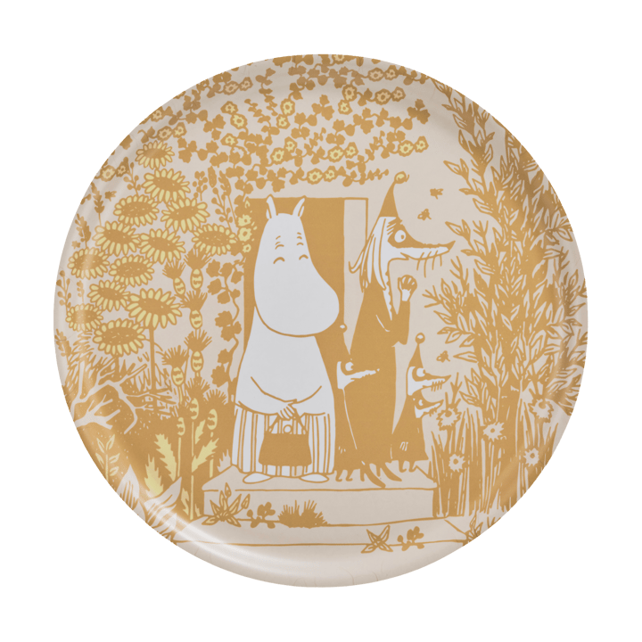Moomin dienblad Ø40 cm - Wild garden - Muurla