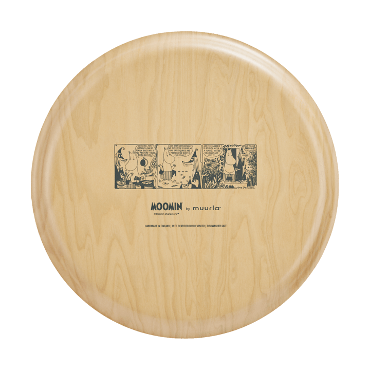 Moomin dienblad Ø40 cm, Wild garden Muurla