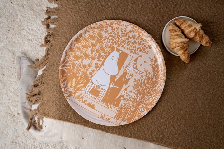 Moomin dienblad Ø40 cm, Wild garden Muurla