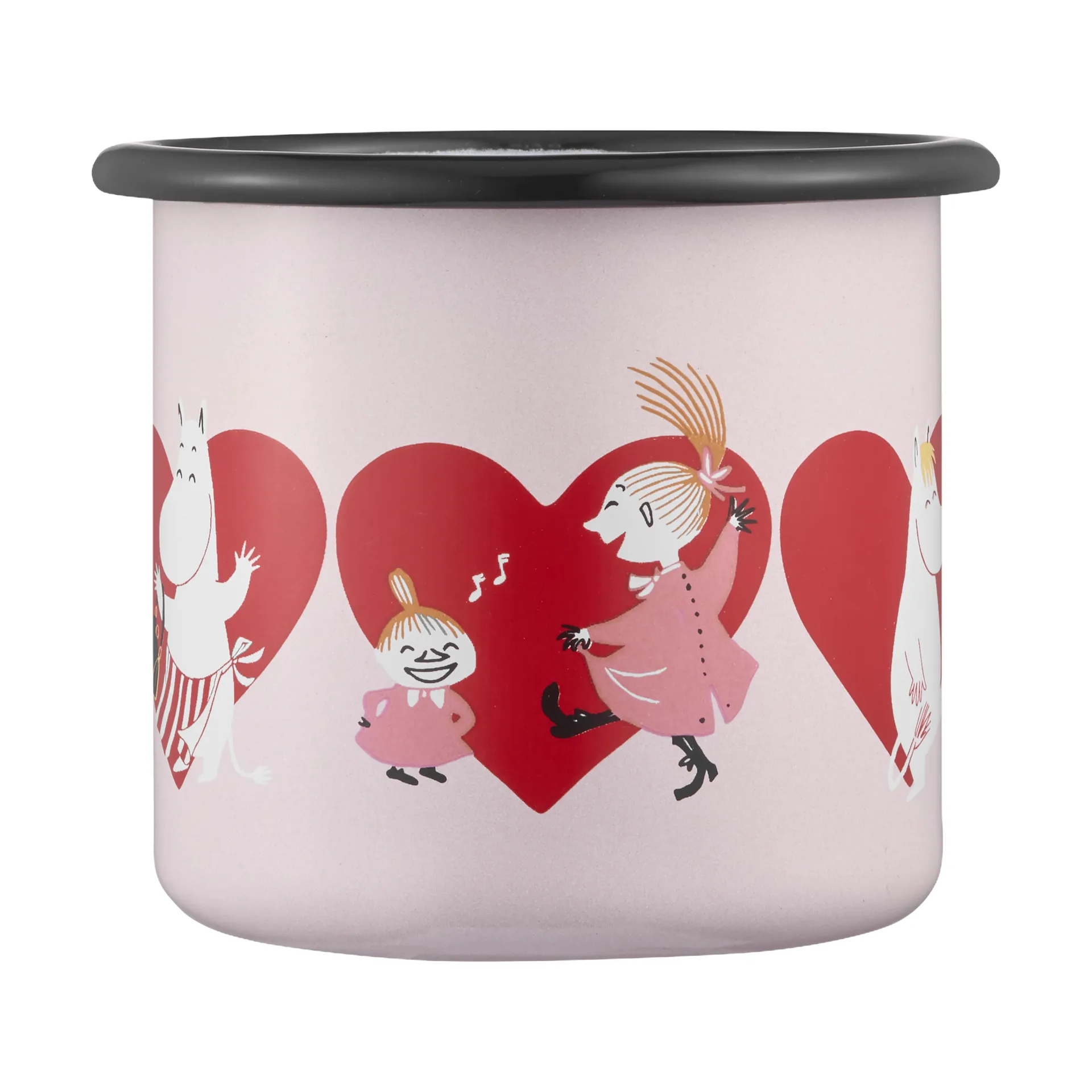 Moomin emaille mok 25 cl, Heart Muurla