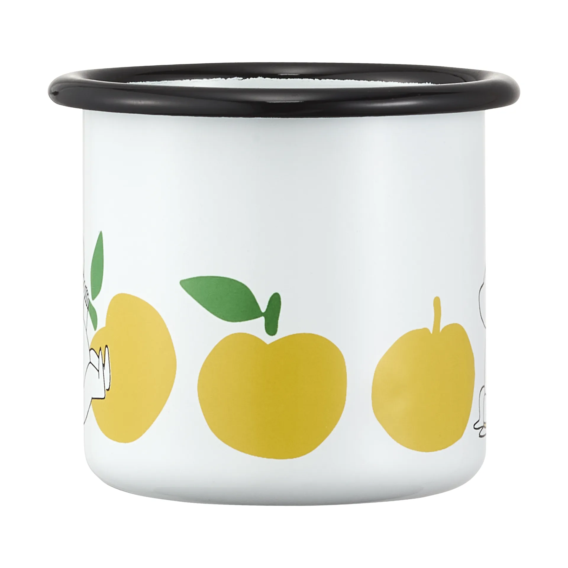 Moomin emaille mok 25 cl, Joyfull Apples Muurla