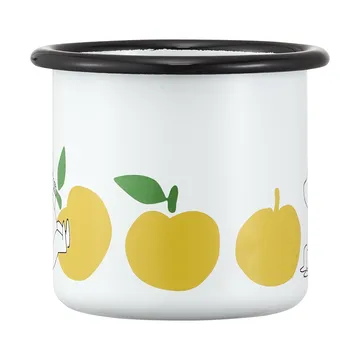 Moomin emaille mok 25 cl - Joyfull Apples - Muurla