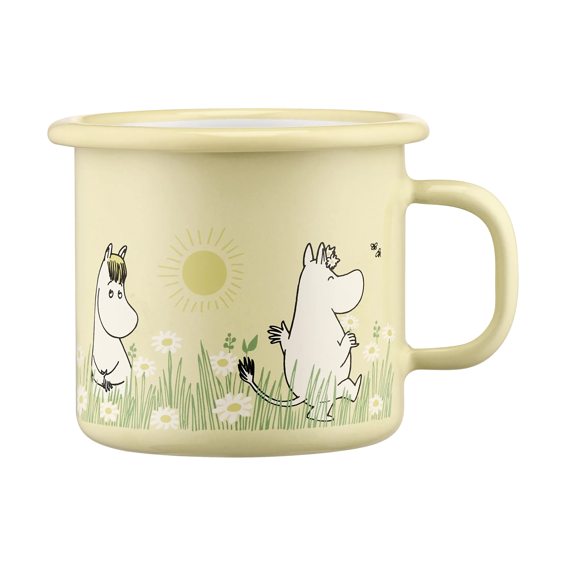 Moomin emaille mok 25 cl, Meadow Muurla