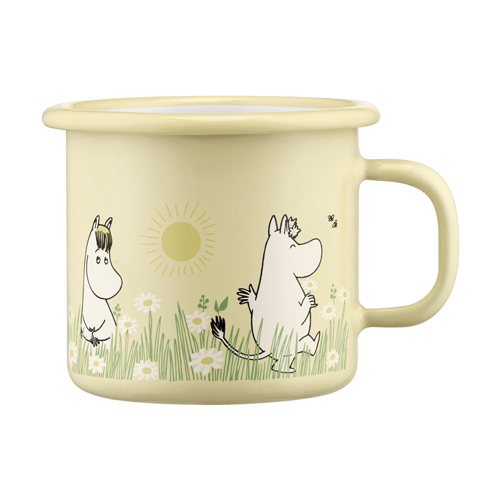 Moomin emaille mok 25 cl - Meadow - Muurla