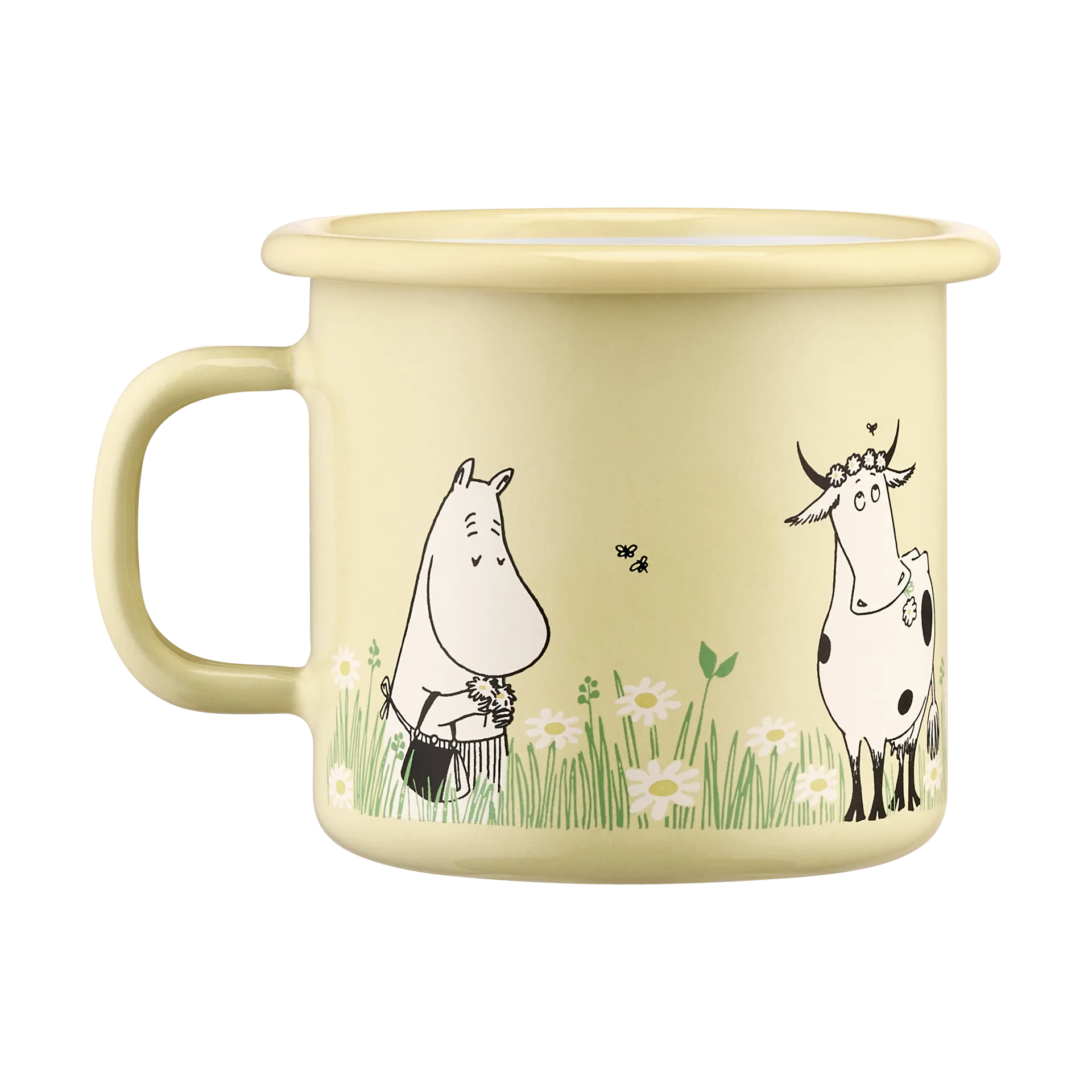 Moomin emaille mok 25 cl, Meadow Muurla