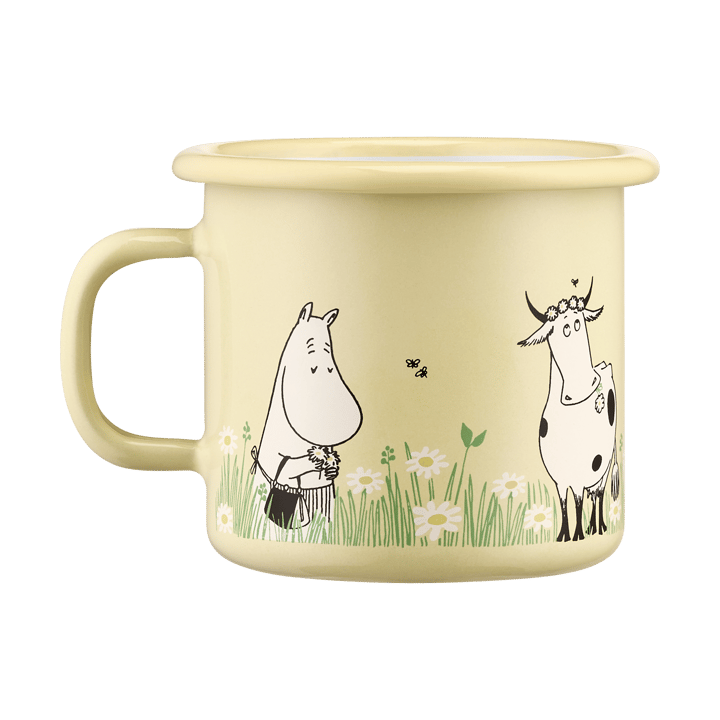 Moomin emaille mok 25 cl, Meadow Muurla