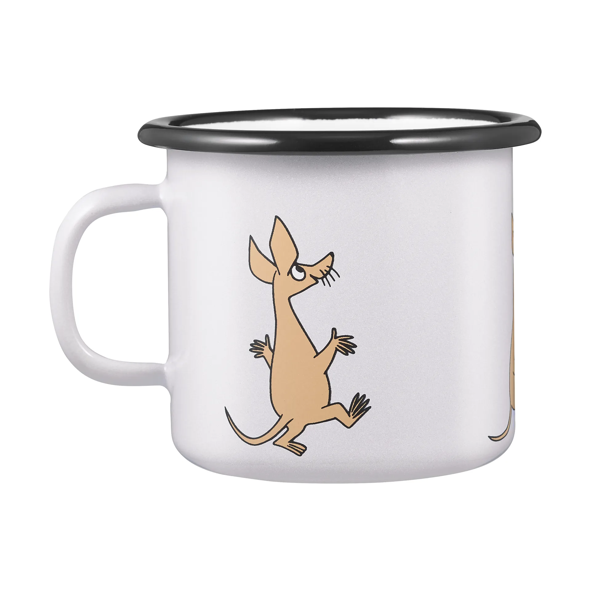 Moomin emaille mok 25 cl, Retro Sniff Muurla