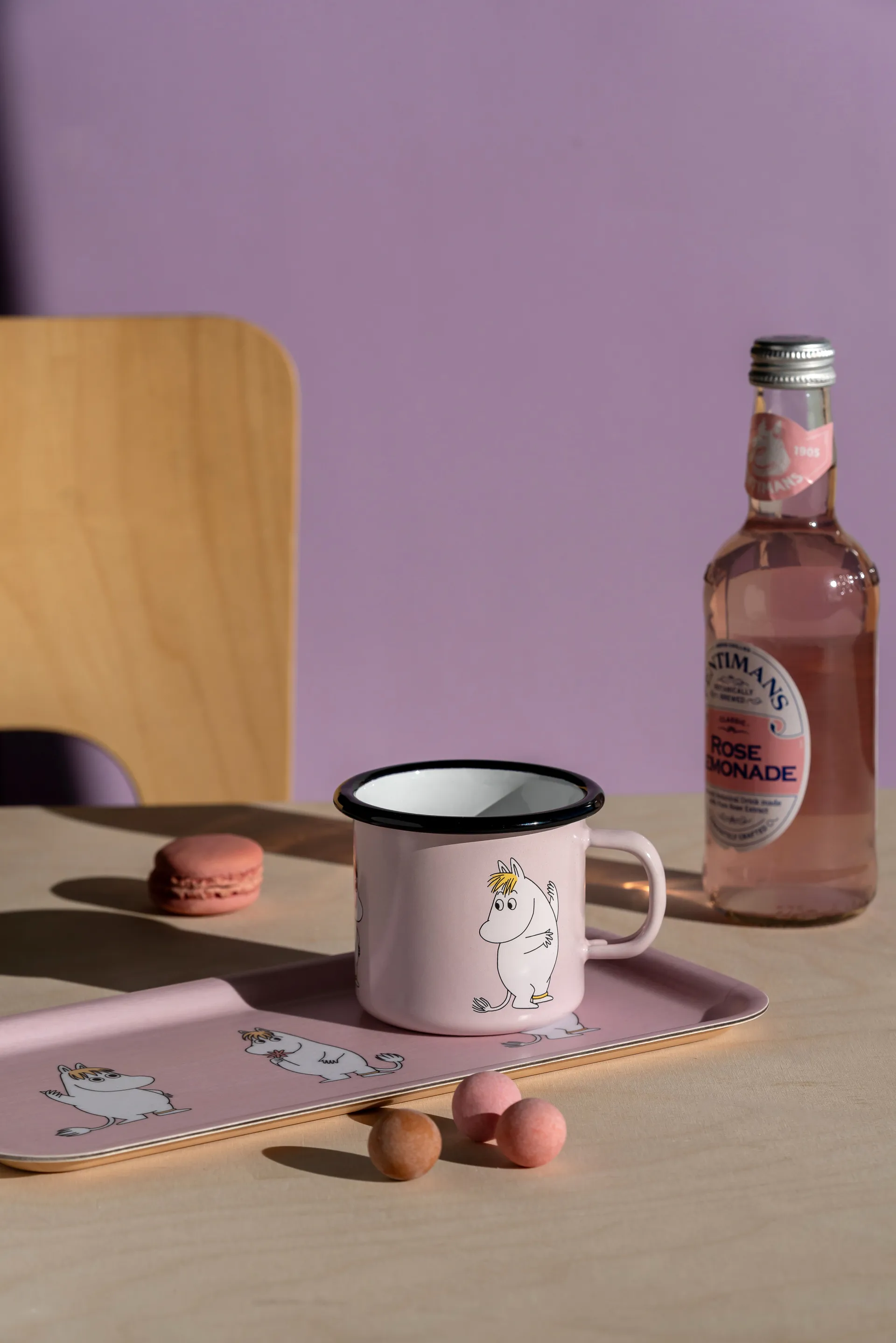 Moomin emaille mok 25 cl, Retro Sniff Muurla