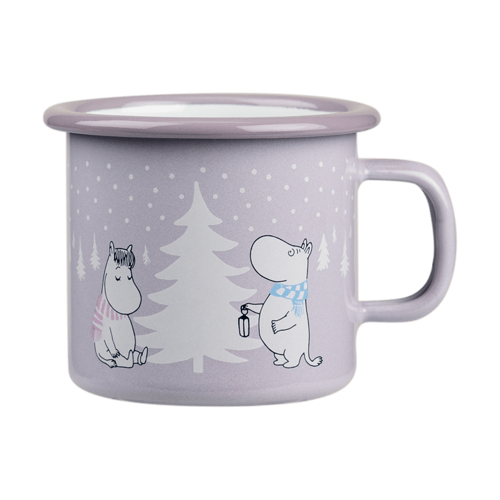 Moomin emaille mok 25 cl - Snowfall - Muurla