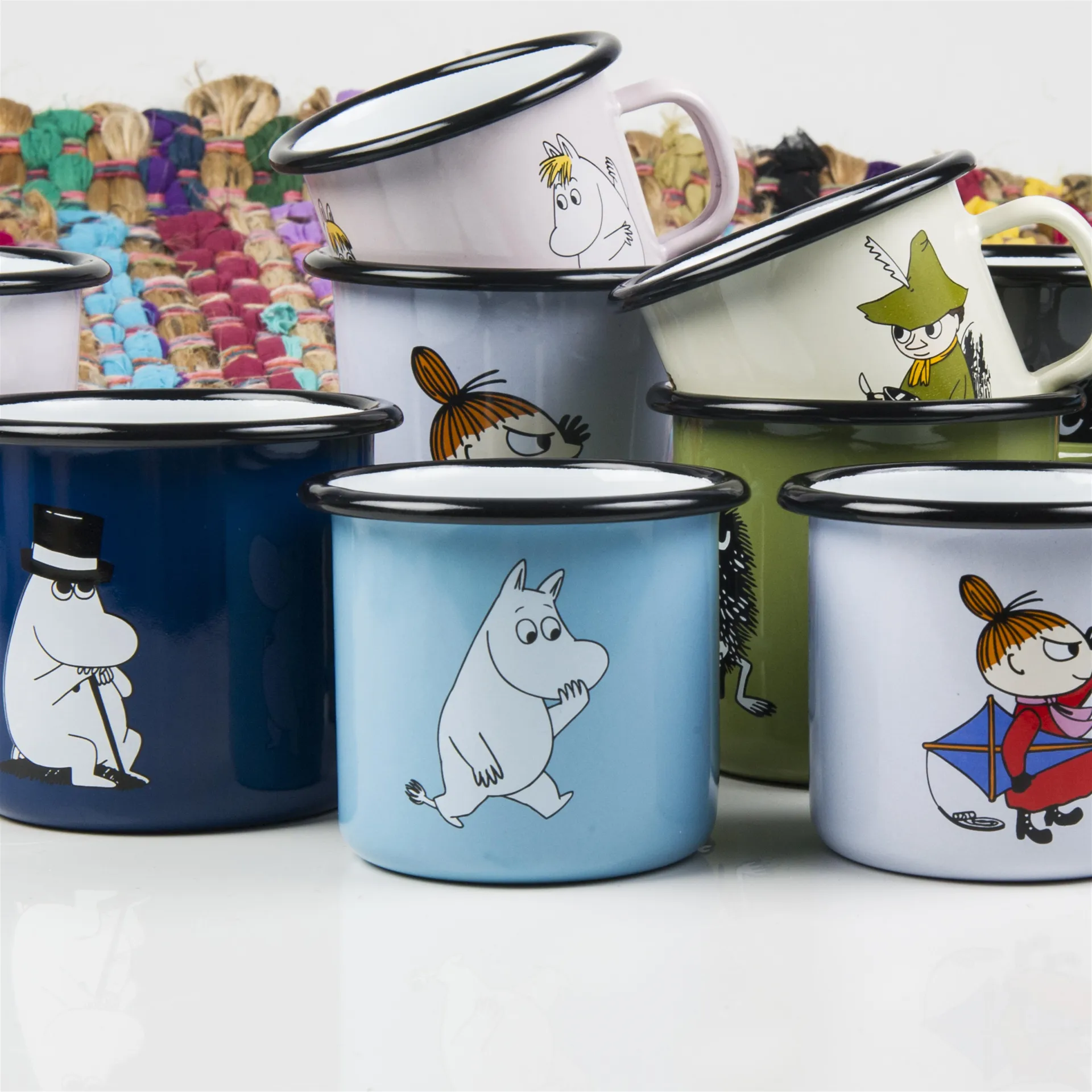 Moomin emaille mok, 2,5 dl. Muurla