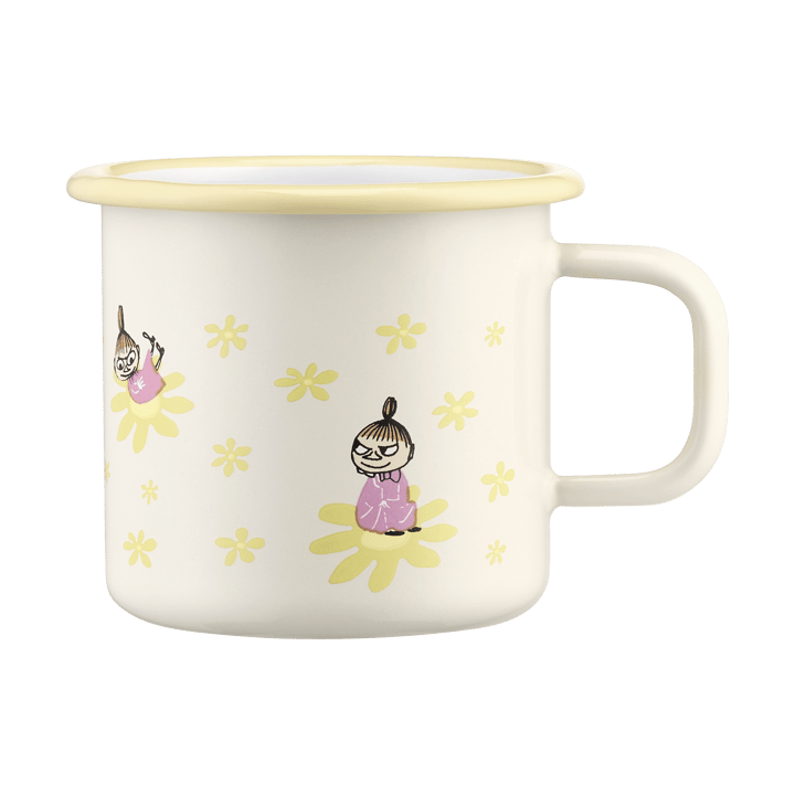Moomin emaille mok 37 cl - Flowers - Muurla