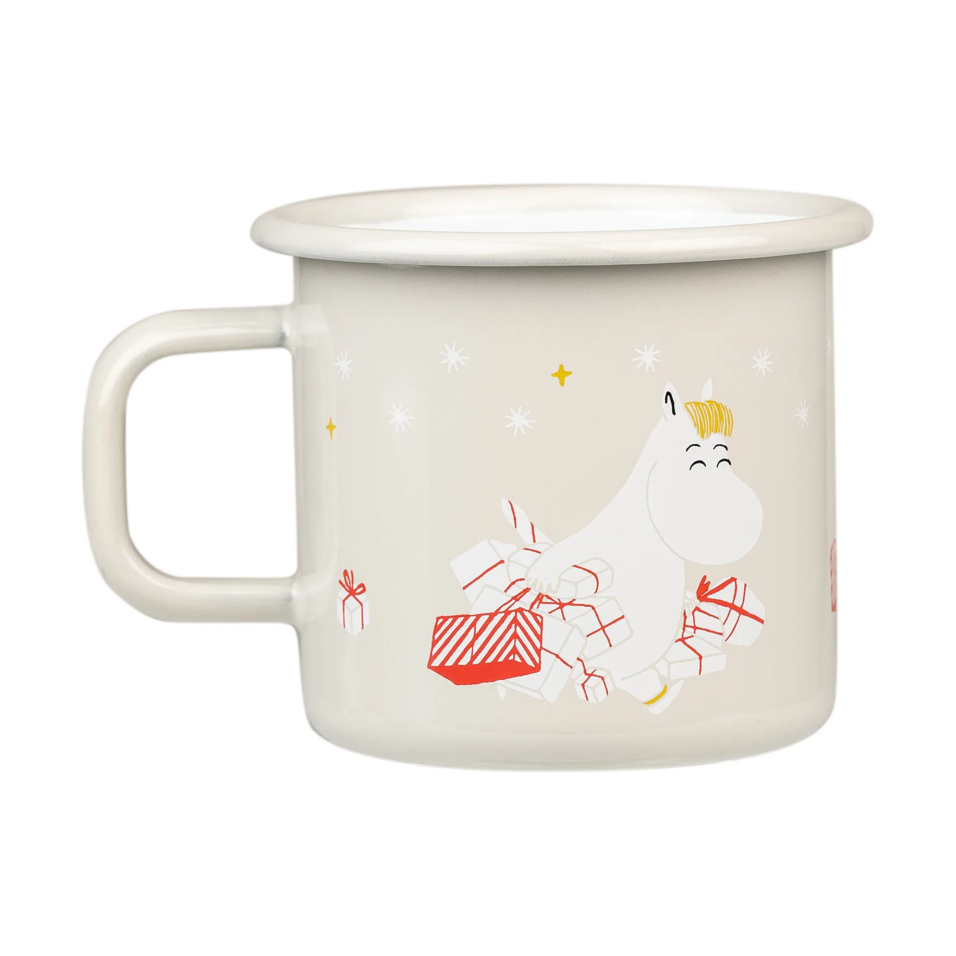 Moomin emaille mok 37 cl, Gifts Muurla