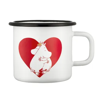 Moomin emaille mok 37 cl - Heart - Muurla
