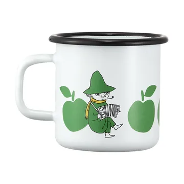 Moomin emaille mok 37 cl - Joyfull Apples - Muurla