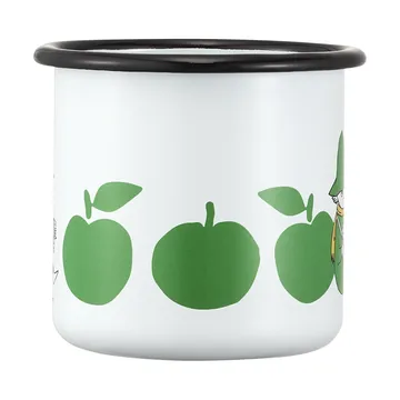 Moomin emaille mok 37 cl - Joyfull Apples - Muurla