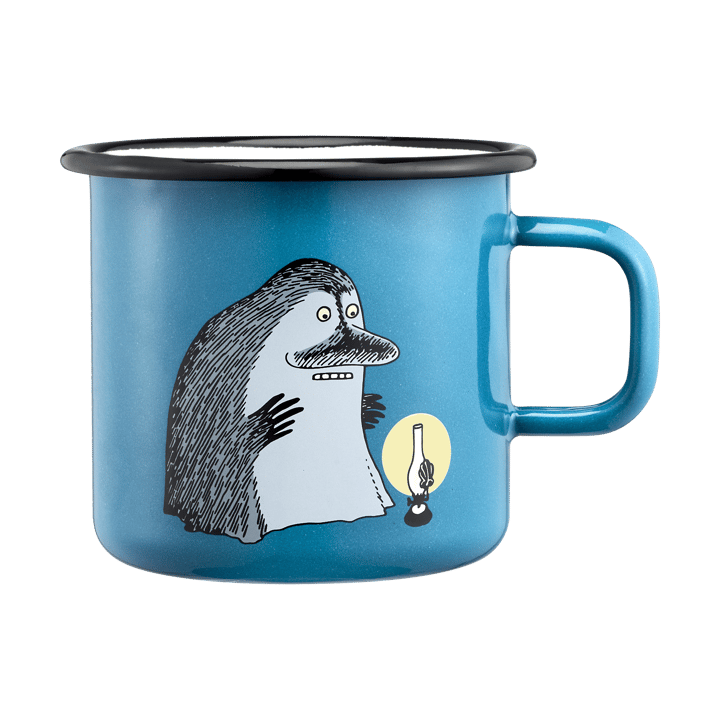 Moomin emaille mok 55 cl, The Groke Muurla
