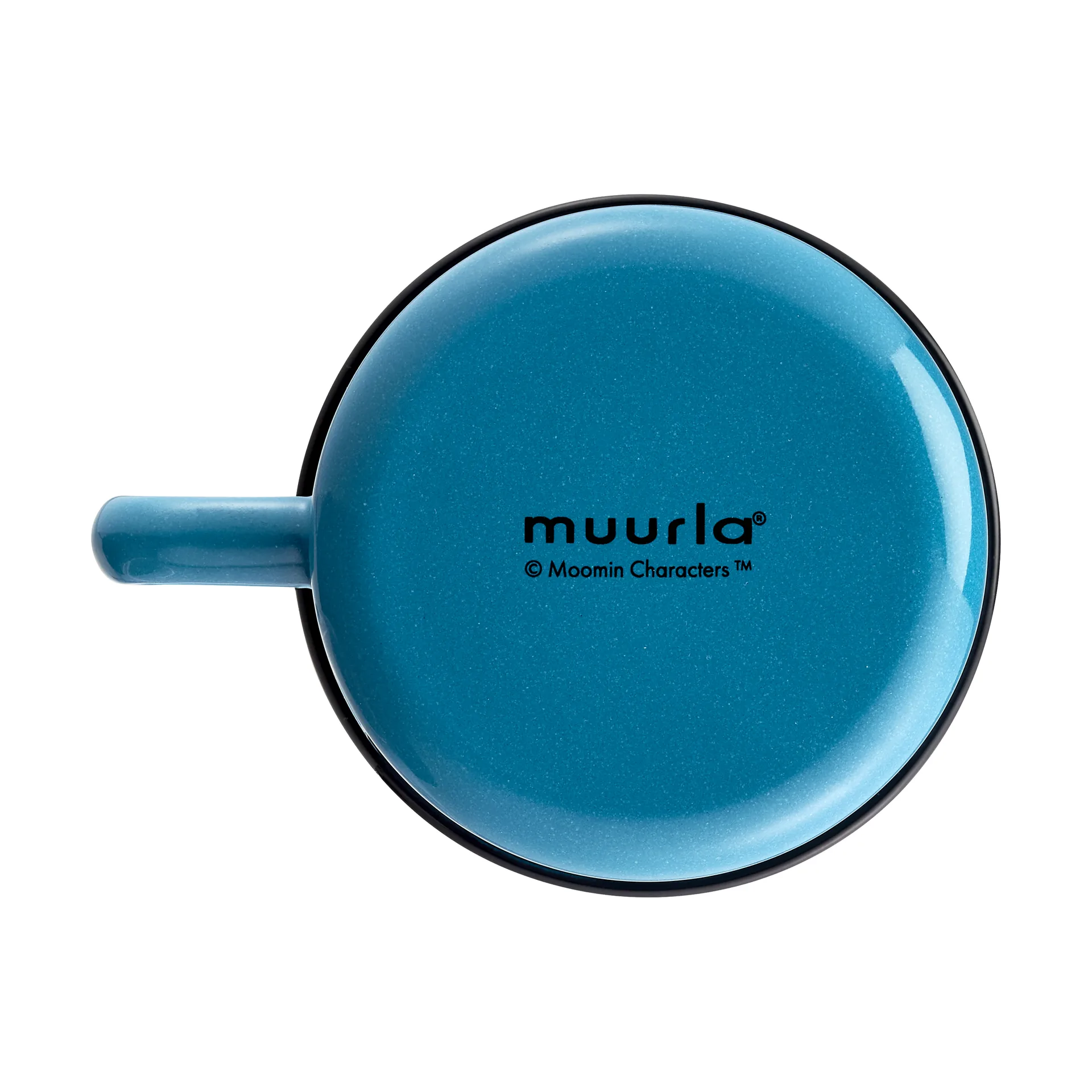 Moomin emaille mok 55 cl, The Groke Muurla