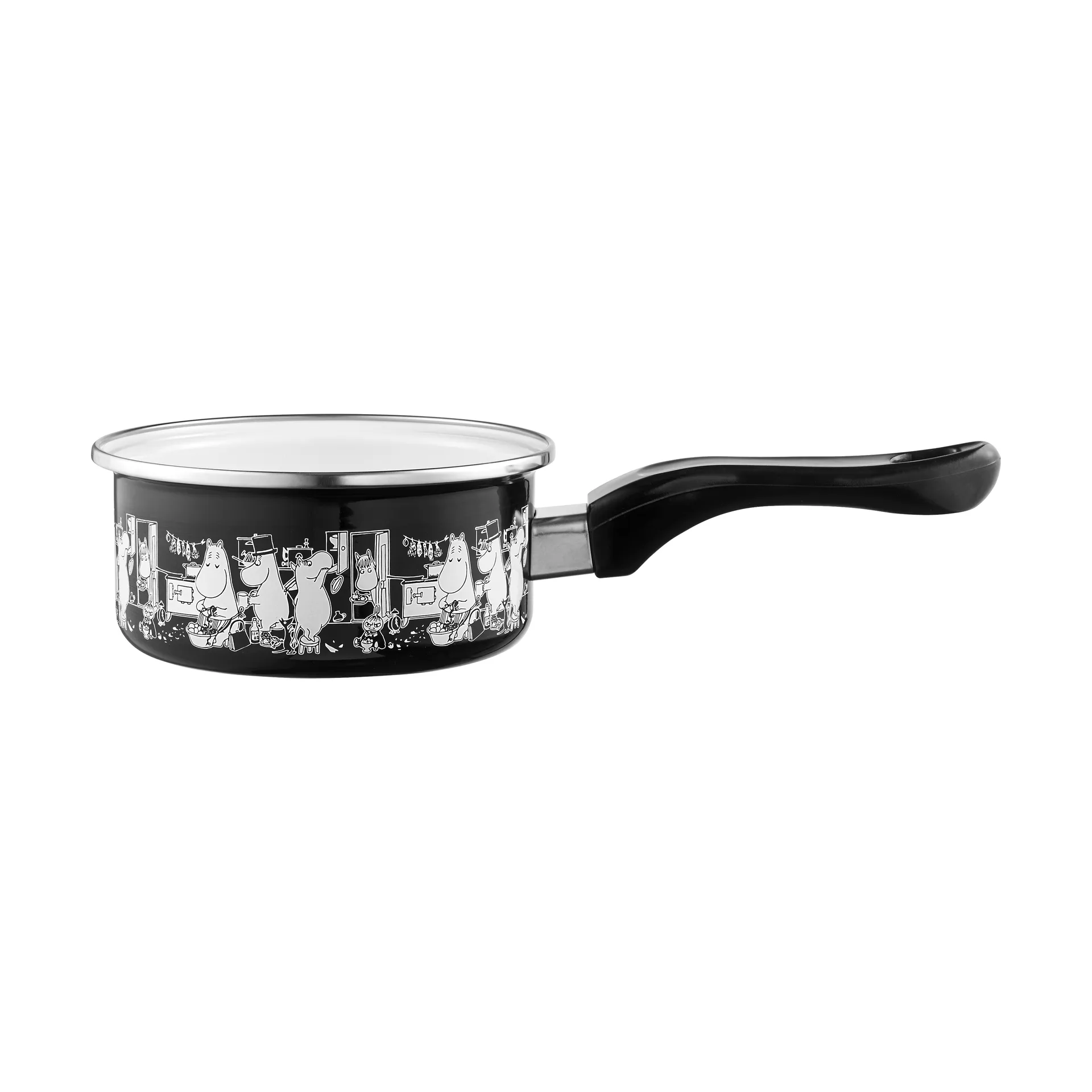 Moomin emaille pan 1 L, Kitchen Muurla