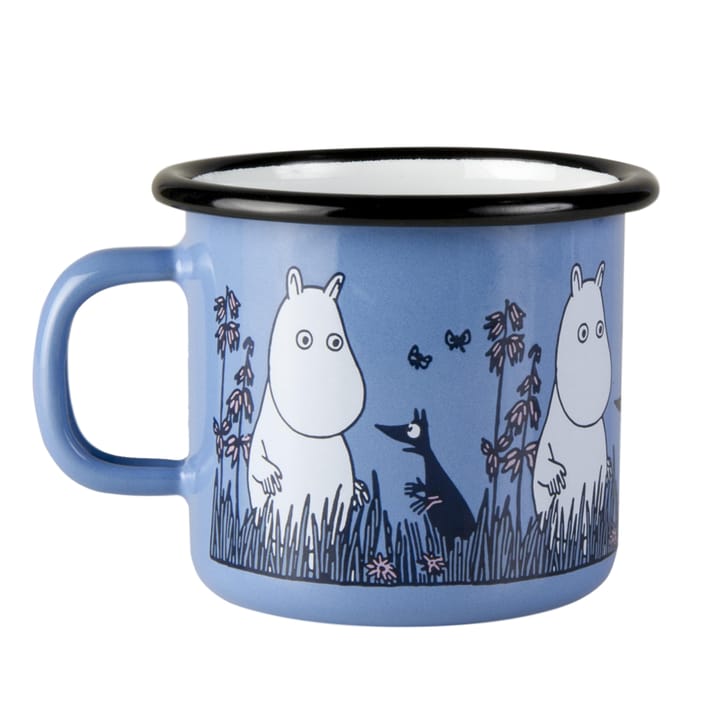 Moomin Friends emaille mok 2,5 dl, Moomin Muurla