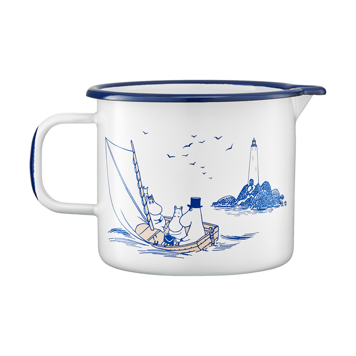 Moomin geëmailleerde kan 1,3L, Sailors Muurla