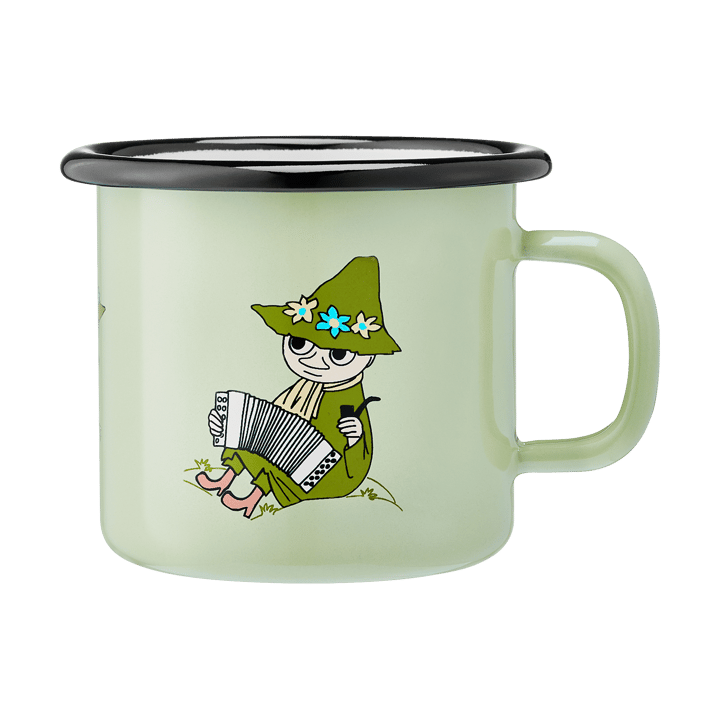 Moomin  geëmailleerde mok 2,5 dl - Snufkin - Muurla