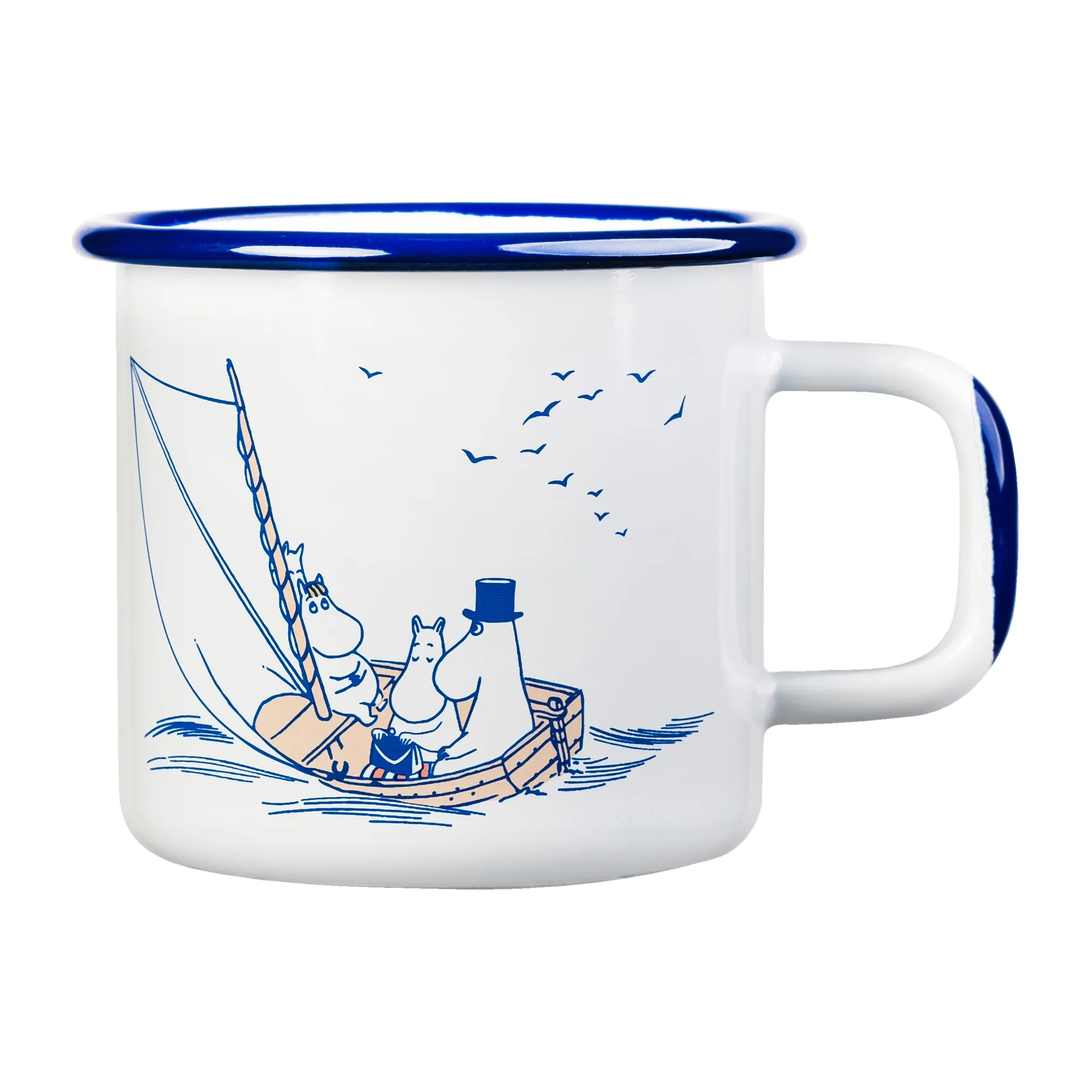 Moomin geëmailleerde mok 37 cl, Sailors Muurla