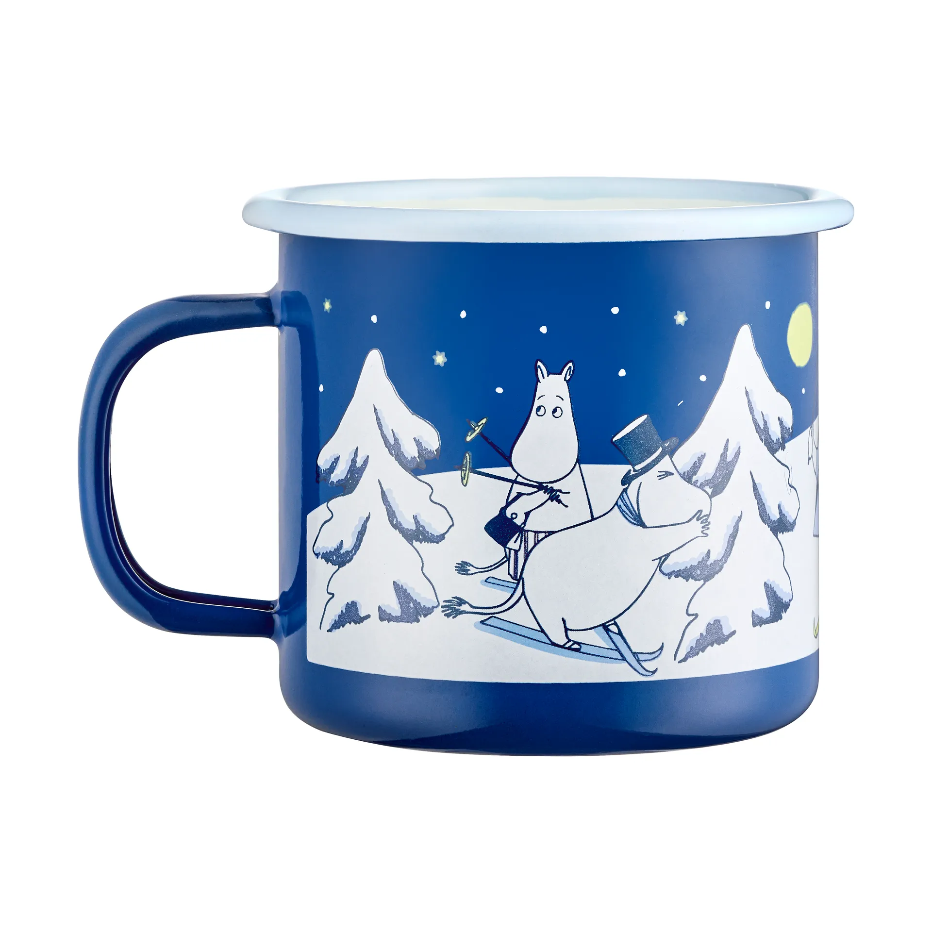 Moomin geëmailleerde mok 37 cl, Starry night Muurla