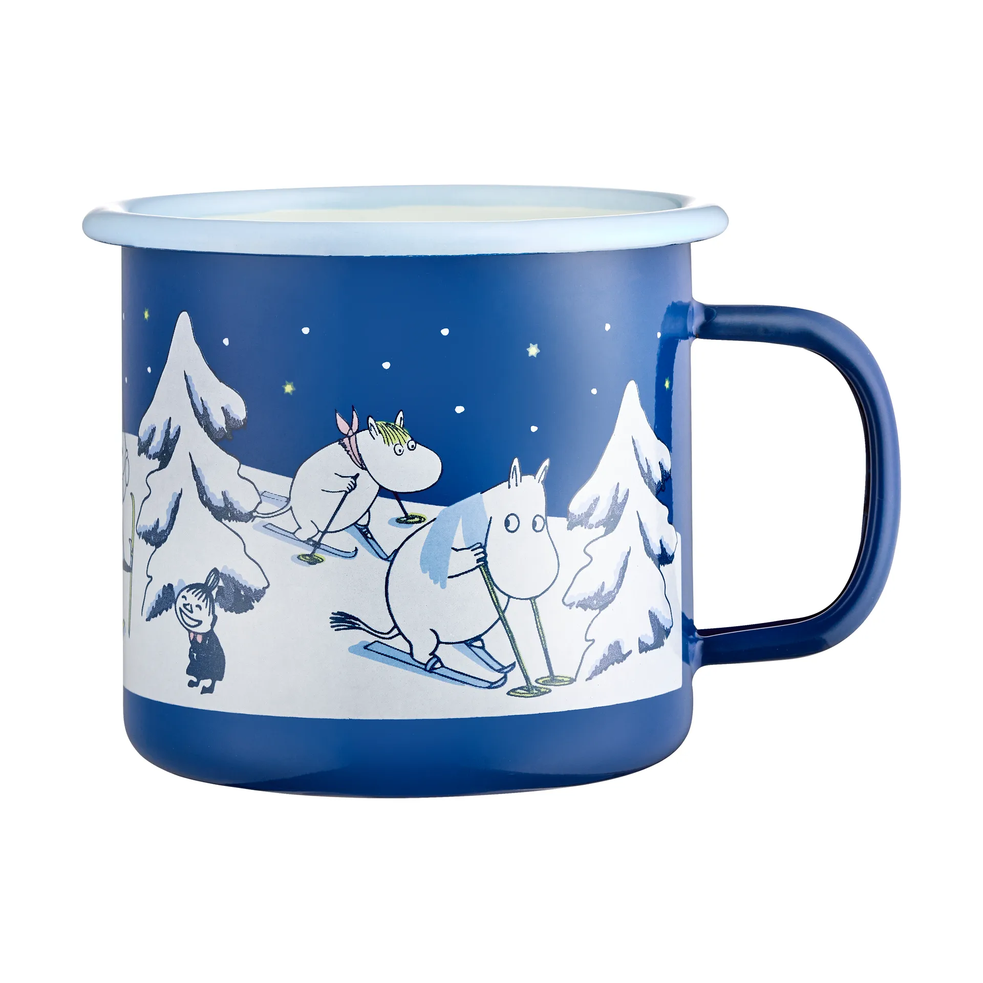 Moomin geëmailleerde mok 37 cl, Starry night Muurla