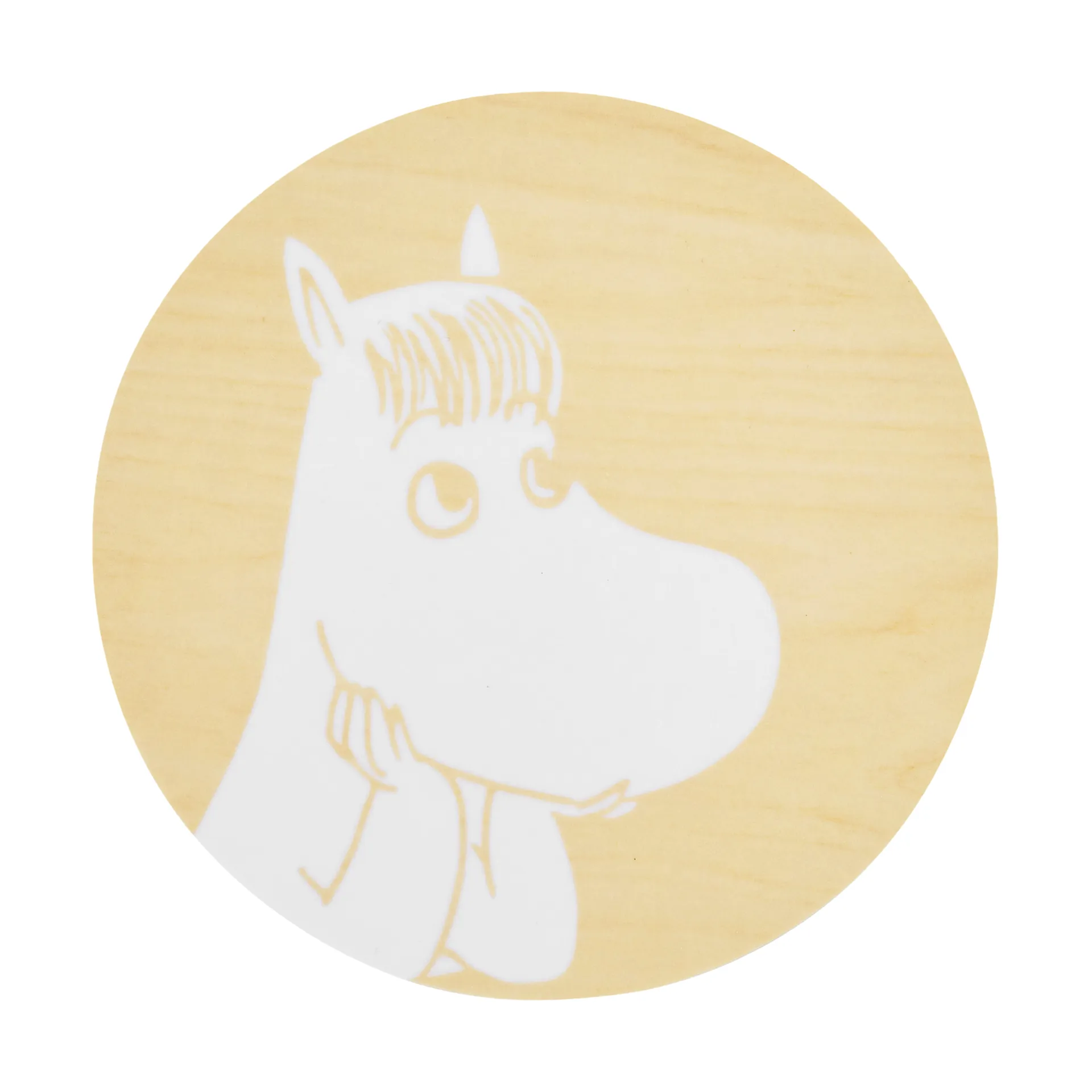 Moomin glasonderzetter Ø10 cm, Snorkmaiden Muurla