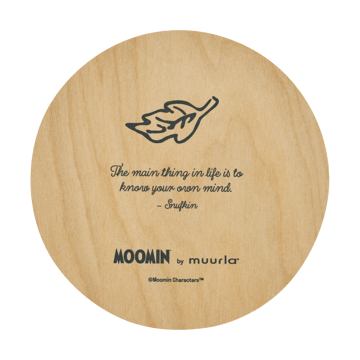 Moomin glasonderzetter Ø10 cm - Snufkin - Muurla