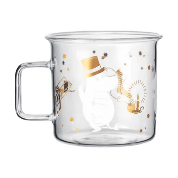 Moomin glazen mok 35 cl - Sparkling stars - Muurla