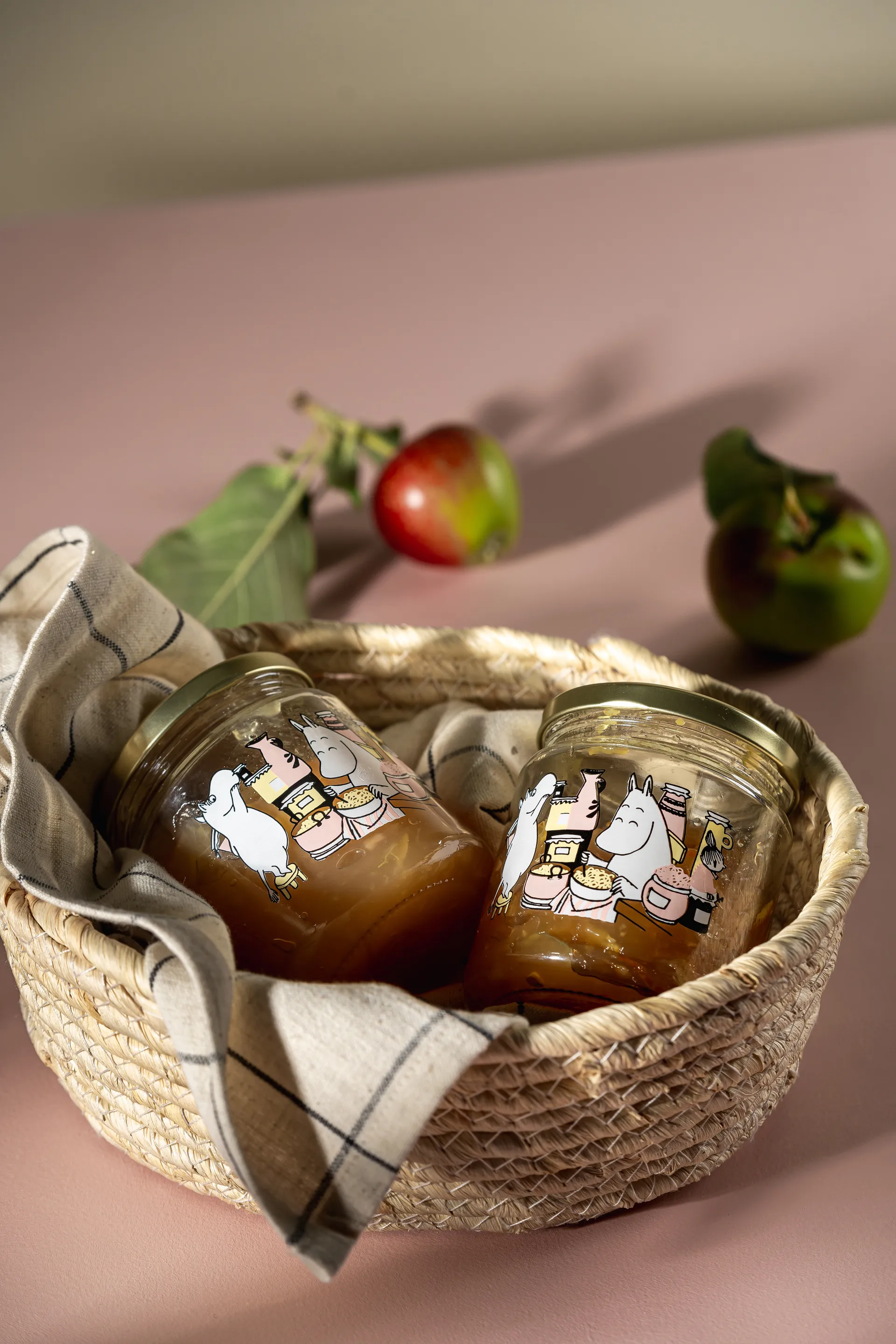 Moomin glazen pot 30 cl, Jam Muurla