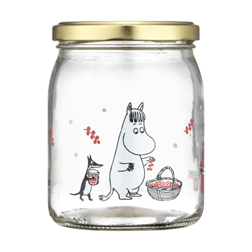 Moomin glazen pot 50 cm - Berries - Muurla